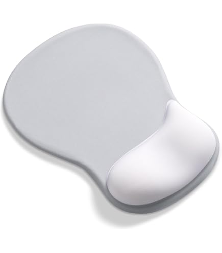 Mauspad Mit Handgelenkauflage & Massagepunkten – Ergonomisch, 15° Neigung, Memory-Schaum | Rutschfest, Waschbar, Bequem