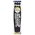 Freetress Braids Natural Texture Braids 3X Pre-Stretched Braid 301 34 inches (5-pack, 1B)