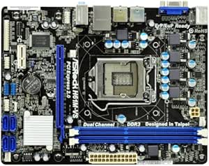 Asrock H61M-VS Micro-ATX Motherboard (Socket 1155, Onboard Sound and LAN, ASRock Extreme Tuning Utility - AXTU)