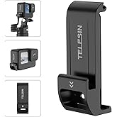 TELESIN G2 Upgraded Battery Door Cover for GoPro Hero 13 12 11 10 9, Water Snow Resistant Protective Case Charger Type-C Char