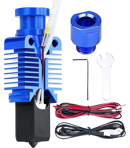 Lot De 3 Chaussettes En Silicone Et Bloc Chauffant En Aluminium Avec Gorge En Acier Inoxydable Pour Imprimante 3D MK7 MK8 Ender 3 Ender 5 CR10 Modèles – 3 Ensembles Pour Une