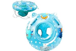 Goushy Bambino Salvagente, Mutandina, per Piscina Galleggiante, Gonfiabile per Neonati 6-36 Mesi