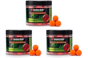 ‎TANDEM BAITS Tandem Baits Karpfen Futter Angelfutter Pop Ups Boilies Zig Rig Chod Rig SuperFeed Fluo Pop-Up 16 mm 70 g
