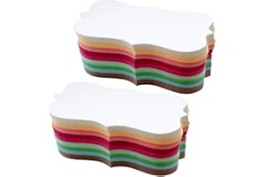 SIMUER 200pcs Color Business Cards Blank Kraft Paper Word Card Message Card DIY Craft Gift Card for DIY Graffiti Small Notepads Memo Business Cards 3.5x2inch 10 Colors