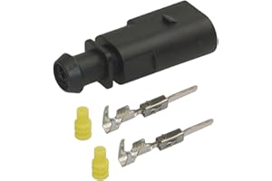 CABLE SOLUTION Reparatursatz Stecker 2-polig Stift OEM 1J0 973 802 1J0973802 Elektrik