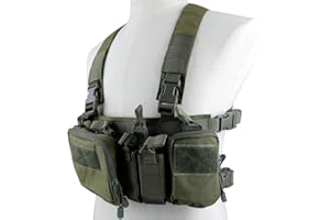 ‎KAYHENG Kayheng Tactical Assault Chest Rig 500D Molle Multicam Taktische Weste mit Mehreren Taschen