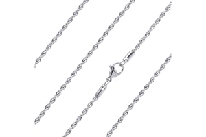 Ardú Mens Rope Chain | Stainless Steel | Waterproof & Tarnish Resistant | Heavy Jewellery for Men