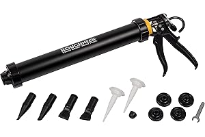 Roughneck ROU32150 Pistolet mortier multi-fonction Noir