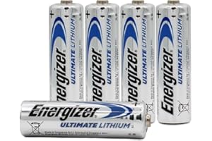 ENERGYZER Energizer - Ultimate Lithium, Pack de 5 Pilas AA, L91