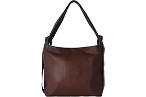 Bottega Carele Borsa a spalla in vera pelle trasformabile in zaino made in Italy