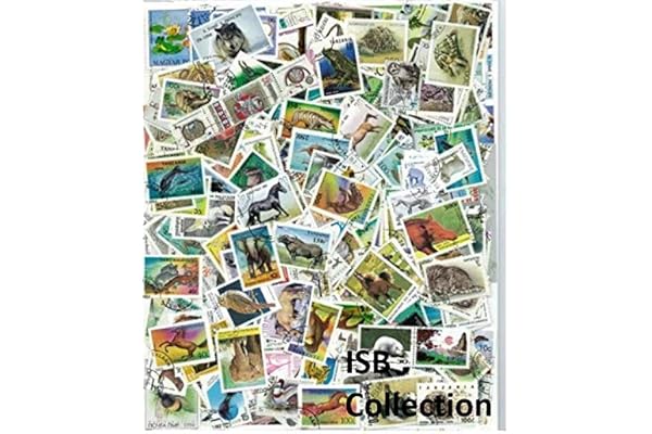 Animaux 500 Timbres de Collection différents