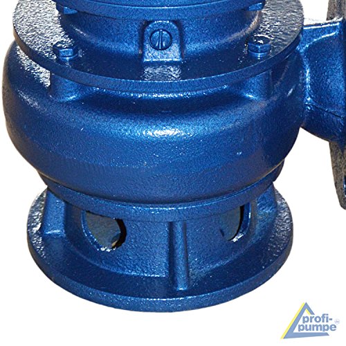 TAUCHPUMPE BAU-STAR 2200 als SCHMUTZWASSERPUMPE. Die Tauchpumpe Schmutzwasser – Pumpe ist ideal als Abwasserpumpe, Fäkalienpumpe, Drainagepumpe u. Baupumpe einzusetzen. Bewährtes VORTEX-Prinzip, Robust und Zuverlässig! - 6