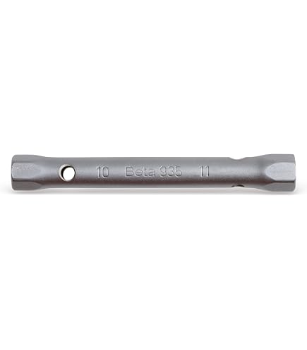 Set Chiavi A Tubo 5 Pezzi 8-17 Mm – Acciaio Satinato Con Leva/Perno, Fornite In Blister, Dimensioni: 8-9/100 Mm, 10-11/110 Mm, 12-13/115 Mm, 14-15/115 Mm, 16-17/115 Mm