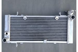 FSMOTO Convient pour radiateur Hon-da Interceptor VFR750F VFR 750 F RC36 VFR750 1990-1997 en aluminium