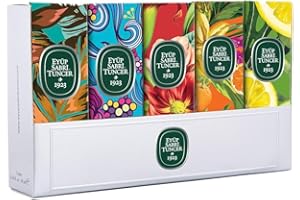 EYÜP SABRI TUNCER Mini Eau de Cologne - Lot de 5 flacons en verre de 16 ml