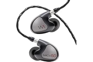 Westone Audio - Mach 60 Universal IEM Wired Earbuds - 6 Balanced Armature Driver Professional Musician in Ear Monitor Earphones with Linum® ESTRON ULTRABaX™ Cable