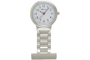 Ravel - Reloj de enfermero Fob clásico fácil de Leer