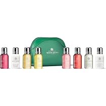 Molton Brown Geschenkset – Floral & Woody Körperpflege Mit 2x Bade- & Duschgels, 300 Ml, Plastikfrei Verpackt