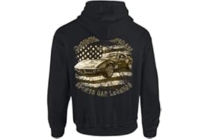 SHIRTMATIC Vette Chevy USA American Sports Car T-Shirt Corvette Oldtimer