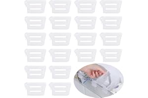 AUSWALAR 20 Pack Refrigerator Door Shelf Dividers Organizer Adjustable Separators for Home Kitchen Office Supplie