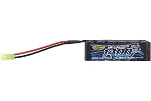 Carson 500608103 - Batteria 7,2V / 1400 mAh 2/3 AA Mini Tamiya