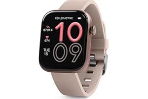 Reflex Active Series 40 AMOLED Smart Aluminium Mink Strap Calling Watch