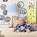 Baby Monthly Stickers Boy - place on onesies or on baby clothing