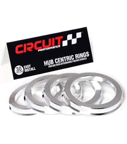WHEEL CONNECT Hub Centric Rings, 73.1 To 67.1, Set Of 4, ABS Plastic Hubrings, O.D:73.1-I.D:67.1mm. P