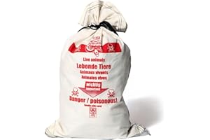 M&S Reptilien Schlangenbeutel, giftige Tiere