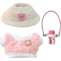 Puppenkleidung Für 17cm Plüschpuppen - Niedliches Outfit Set