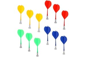 SHARPREPUBLIC Gazechimp 12 Piezas de Dardos Magnetico de Color Mezclado Duradero Reemplazable