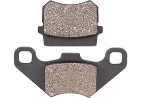 Qiilu ATV zacisk tarczowy klocki ceramiczne tarczowe klocki hamulcowe pasują do ATV Quad Four Wheeler