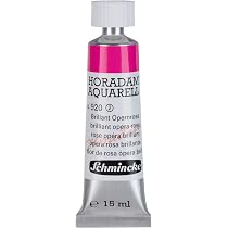 Schmincke HORADAM AQUARELL Acquerello Per Artisti, Rosa Opera Brillante, 5 Ml - 4