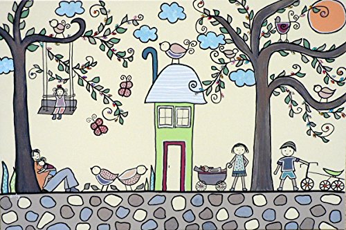 Orly 60 x 40cm Art for Children Creamy Morning