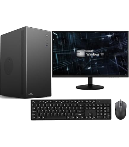 Lenovo V55t-15API Desktop PC (AMD Ryzen 5 3400G, 8 GB RAM, 256 SSD