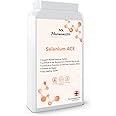 Selenium ACE with Vitamins A, C & E – 365 Vegan Tablets – 12 Month Supply – for Maintenance of Normal Hair, Nails & Immune System – Made in UK