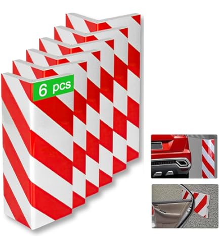 Paracolpi Per Garage In Schiuma - 4 Pezzi, Antiuurto, Protezione Auto Da Graffi E Urti - Foto 8