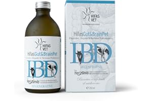 HIFAS DA TERRA HIFAS Vet - Gut&Brain Pet Probioticos para Perros y Gatos, Suplemento Digestivo para reforzar la Salud Intestinal - 250 ml