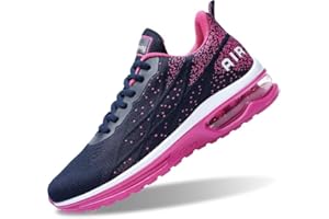 MAFEKE Damen Sneaker Laufschuhe Turnschuhe Air Sportschuhe Tennis Atmungsaktiv Leichte Stoßdämpfung durch Luftkissen Walking Sneakers für Outdoor Gym Fitness Damen Schuhe