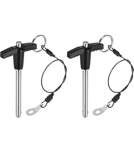 METALLIXITY Quick Release Pins (8mmx55mm), Carbon Steel Pull Pin – For Shipbuilding, Ship Outfitting, Boat Top - View #3