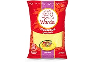 HARVESSA Warda Couscous Medium (Moyen) 1kg | Original Tunesischer Hartweizen-Couscous | Traditionell & Vielseitig | Schnelle Zubereitung
