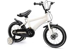 Aohuada Kinderfahrrad 14 Zoll Kinder Fahrrad Laufrad Kinderrad Kinderrad Fahrrad Rad Bike Kid Balance Baby Lernen Reiten Bike mit Handbremse und Rücktritt Stützräder