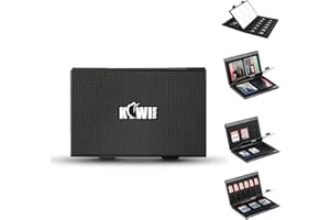 KIWIFOTOS Custodia in metallo per schede di memoria SD, SDHC, SDXC, MicroSD, TF, CF, NS, Nintendo Switch, con 4 inserti in morbida schiuma EVA intercambiabile