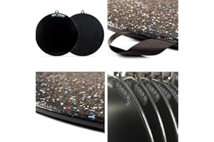 dot2dance Marley - Pista de baile portátil, equipo de entrenamiento de ballet, pista de baile de claqué, tablas giratorias para bailarines y alfombrilla de práctica de patinaje artístico, tabla de