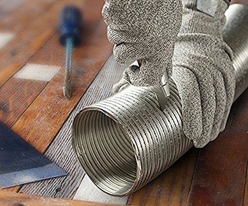 oumeiou Schnittfest Handschuhe Küche Arbeiten Sicherheit Handschuhe für hand Schutz und Arbeiten Level 5 - 7