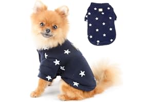 PAIDEFUL Perro Abrigo de Invierno para Perros Pequeños Medianos Extra Grandes Gatos Chaqueta Cálida a Prueba de Viento Chaleco Acolchado Ropa para Mascotas Traje de Nieve Caminar en Clima Frío Azul XL