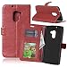 Produktbild Nancen Lenovo K4 Note /Vibe X3 Lite /A7010 (5.5 Zoll) Lederhülle Neu Style Acht Farbe Weich PU Flip Case Ledertasche / Schutz Etui, Einfach Vintage Kollektion Karten Slot Foto Wallet Hülle Handy Tasche Zubehör
