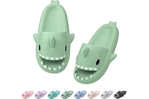 Dsaren Shark Slippers Zapatillas de Baño Hombre Mujer Antideslizante Sandalias Piscina Chanclas Playa Ducha Verano Pantuflas Suela Gruesa Casa Unisex
