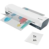 Leitz iLAM Home A3 laminasyon cihazı, 75 ila 125 mikron laminasyon folyoları i&ccedil;in, 3 dakika ısınma s&uuml;resi, folyolu başlangı&ccedil; 