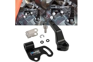 NICECNC Aluminium EIN Finger Kupplungshebel Kupplungsarm Compatible with KTM 790 Duke/Adventure/R 2018-2023,890 Duke/Adventure/R 2020-2023,Husqvarna Norden 901 2023,Schwarz